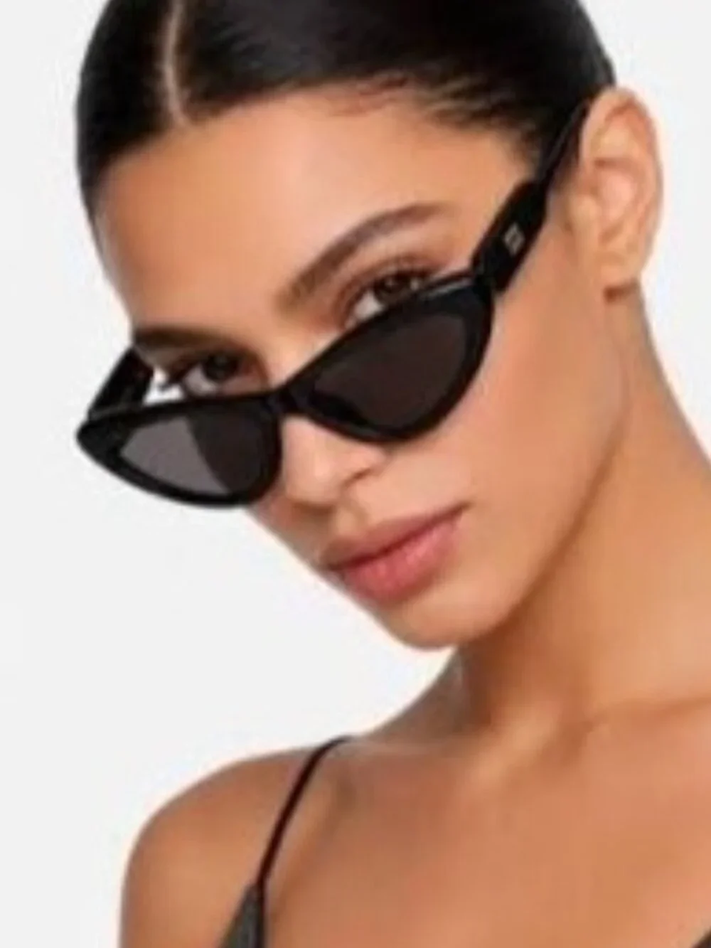 New Miu Miu MUB11SU Black Cat Eye Sunglasses SMU B11 16K80Q